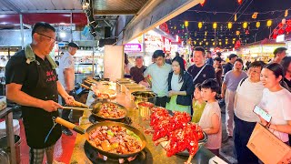 China's most popular and delicious treasure night market! Wonderful and delicious street food!