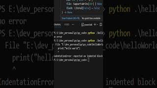 3 common errors and how to fix it in python