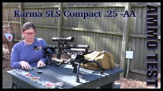 KARMA SLS COMPACT .25 - Ammo Test - @SanfordSchupper