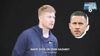 Kevin de Bruyne choose Eden Hazard because He’s special. (2022.05.17 OA)