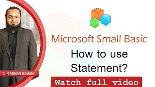 Microsoft Small Basic Lesson1( how to learn programming for beginners)