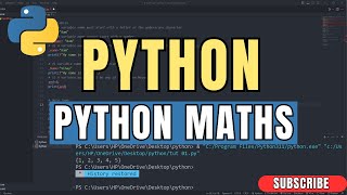Python Math Module Tutorial - Learn Python Math Functions || Python For Beginners