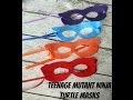 DIY Teenage Mutant Ninja Turtle Masks