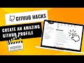 Next Level GitHub Profile README (Markdown template) | Improve Your GitHub profiles #githubactions