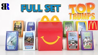 Top Trumps Full Set | 2023 McDonalds Happy Meal Complete Set Collection