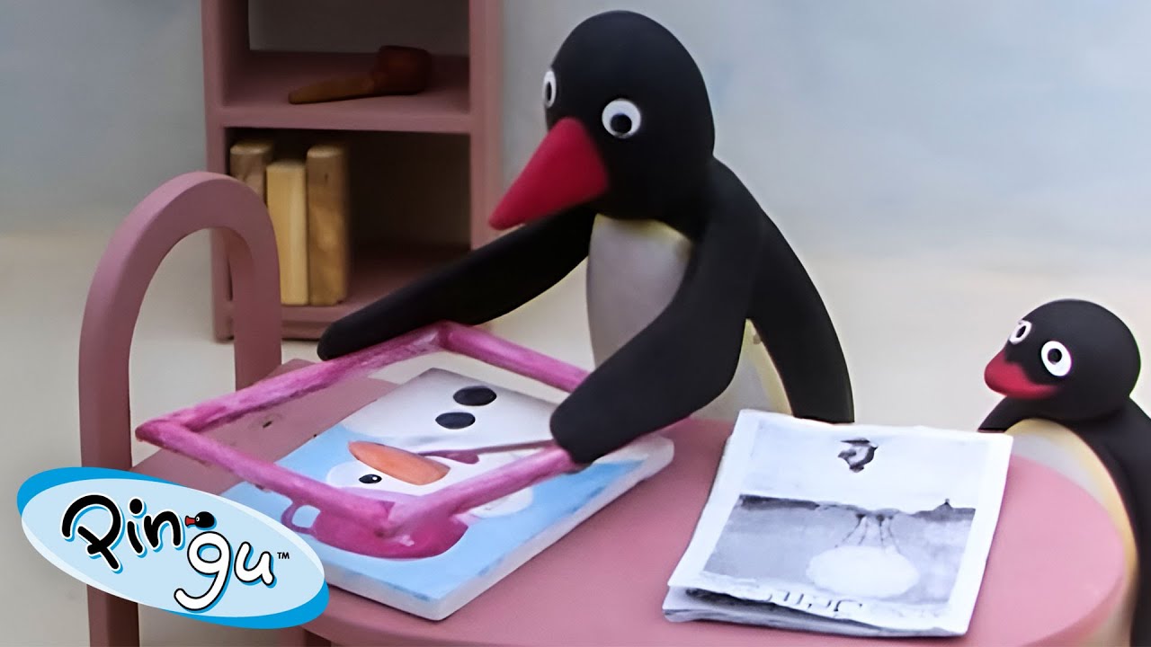 Pingu Loves Being Creative 🐧 | Pingu - Official Channel | Cartoons For ...