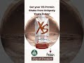 get your xs protein shake today with over 25g of protein