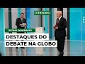 Debate na Globo:  veja o resumo do embate entre Lula e Bolsonaro