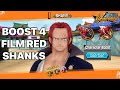 BOOST 4 FILM RED SHANKS IN S-SNAKE ERA | ONE PIECE BOUNTY RUSH | OPBR