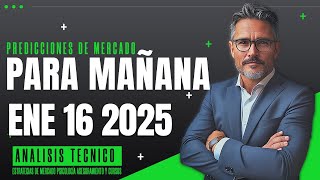 Análisis de Mercado y Predicciones para Ene 16 2024 | SPY QQQ BITCOIN NVDA TSLA META COIN Y MAS