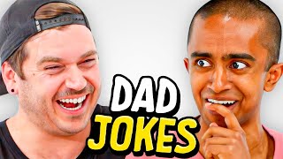 Dad Jokes | Don't laugh Challenge | Akila vs Matt | Raise Your Spirits
