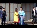 20150314　土佐おもてなし勤王党　龍馬さん丸太切り競争＋エキシビション