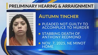 Minot woman pleads not guilty in stabbing death
