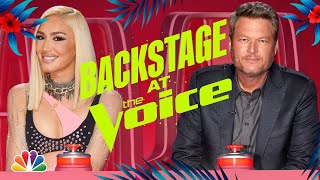 Hilarious Behind-the-Scenes Moments from Battles and Knockouts | NBC's The Voice 2022