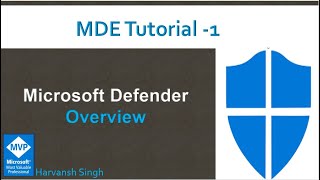 MDE Tutorial 1- Microsoft Defender Overview