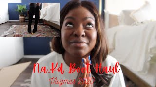 Vlogmas Day 8: Mini Boot Haul | Everything I Bought From Na-Kd.com On Black Friday | This Is Fenique