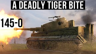 My 1st round on the TIGER on Provence | 145 killstreak | BF5