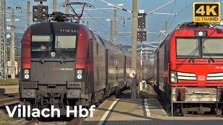 Österreichisch Züge Vlog #194 - Villach Hbf 02.10.2023