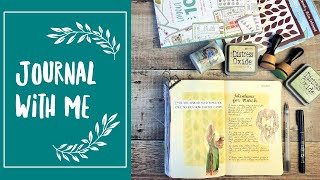 Journal With Me | Quick \u0026 Easy Background