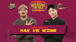 Xak (Spain) vs Wing (South Korea) ► Bboys Top8 ► BFG World Series Hong Kong 2023