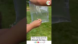 Leak Proof Bag Experiment Shorts Stem Stemforkids Scienceexperiment Elementaryteacher