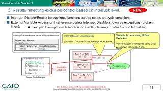 Shared Variable Checker2 | Shared variable automatic analysis tool