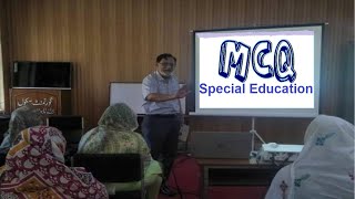 MCQs for Special Education  Part 10