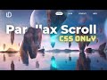 Background 3D effect Parallax Scrolling using HTML CSS only