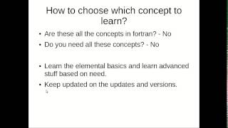 Advanced Fortran Programming : 032 : What else in Fortran?