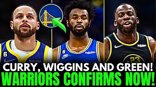 🚨 LATEST NEWS!! STEPHEN CURRY, ANDREW WIGGINS AND DRAYMOND GREEN UPDATE! GOLDEN STATE WARRIORS NEWS