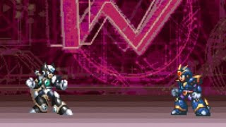 ロックマンX5 黒ゼロ vs アルティメットアーマー（ノーダメージ）