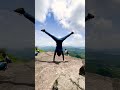 handstand by tigerwong raj at kohoj fort height 2000 ft in palghar maharashtra