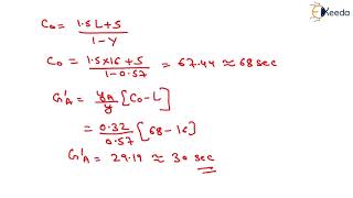 Numerical of Webster Method - Traffic Engineering - Transportation Engineering - I