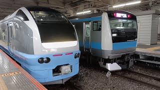 大船駅6番線に入線するE653系K71編成　#jr東日本 #鉄道 #e653系 #特急鎌倉