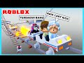 Aku Dan Adik Sepupuku Naik Cart Ride Sampai Terbakar Di Game Roblox Cart Ride Simulator