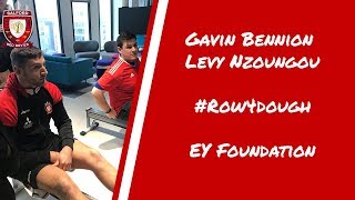 Levy \u0026 Gavin do the Row4Dough For EY Foundation