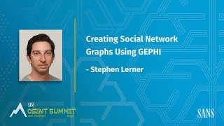 Creating Social Network Graphs Using GEPHI