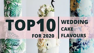 10 Best Wedding Cake Flavours for 2020 by Sweet Lionheart | Pink Book Weddings