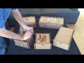 assembling a laser cut glueless card box