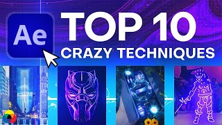 TOP 10 CRAZY AFTER EFFECTS TECHNIQUES #5 ~The best one yet?