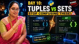 Python Tuples & Sets Made Super Easy! 🐍