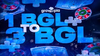 1 BGl to 3 BGL in REME ( Growtopia Casino 2023 )