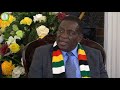 President ED Mnangangwa answers questions from media  #263Chat