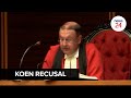 WATCH | Judge Piet Koen recuses himself from Jacob Zuma corruption trial
