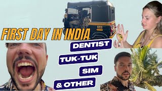 First day in India (dentists, transport & sim card) Kerala, Trivandrum