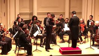 Elvin Hoxha Ganiyev | Mozart Violin Concerto No.3 | Carnegie Hall, New York