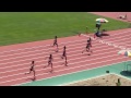 第67回名古屋市立高等学校体育大会 男子100m 予選第4組 2015 7 26