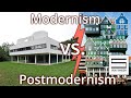 Modern Architecture VS. Postmodern: Mindset, and what it means for today [University Lecture]