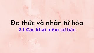 DTNTH-2.1 Các khái niệm cơ bản