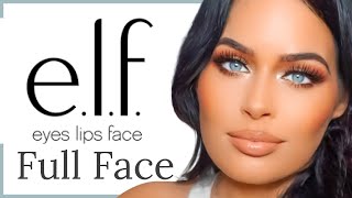 Full Face Using Only elf Makeup! Testing Out NEW elf Cosmetics!! e.l.f. This Can't Be!!